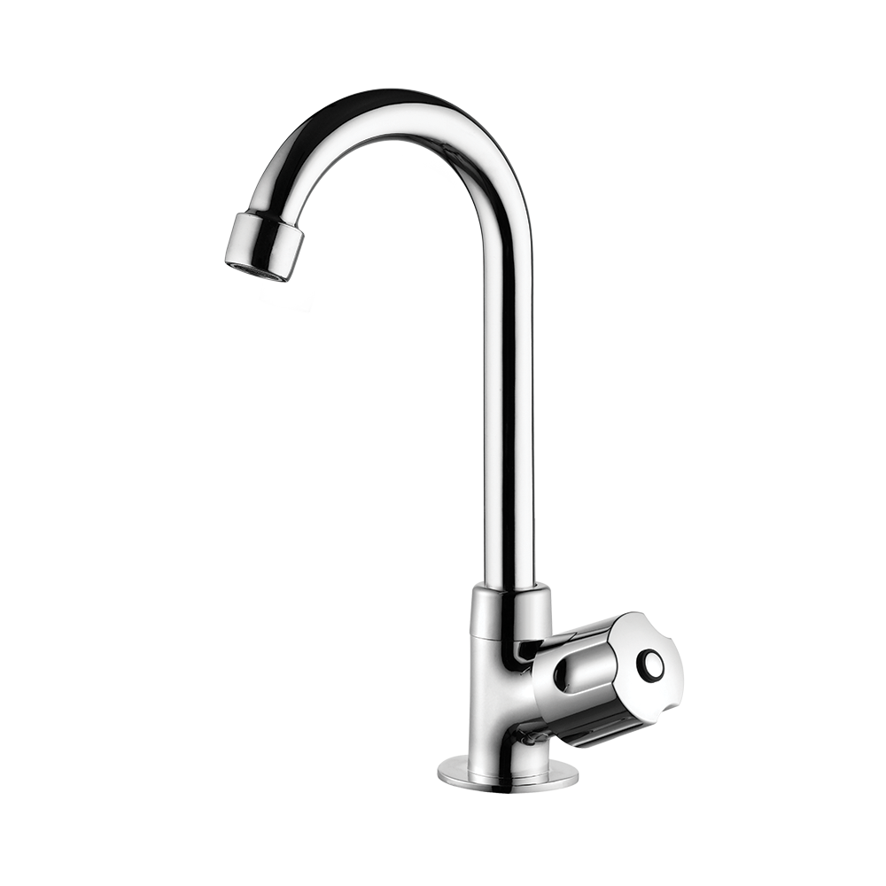 Deck mount Lavatory Faucet - High Spout