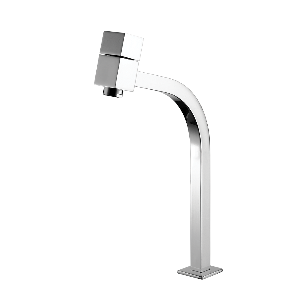 Deck mount Lavatory Faucet - High Spout