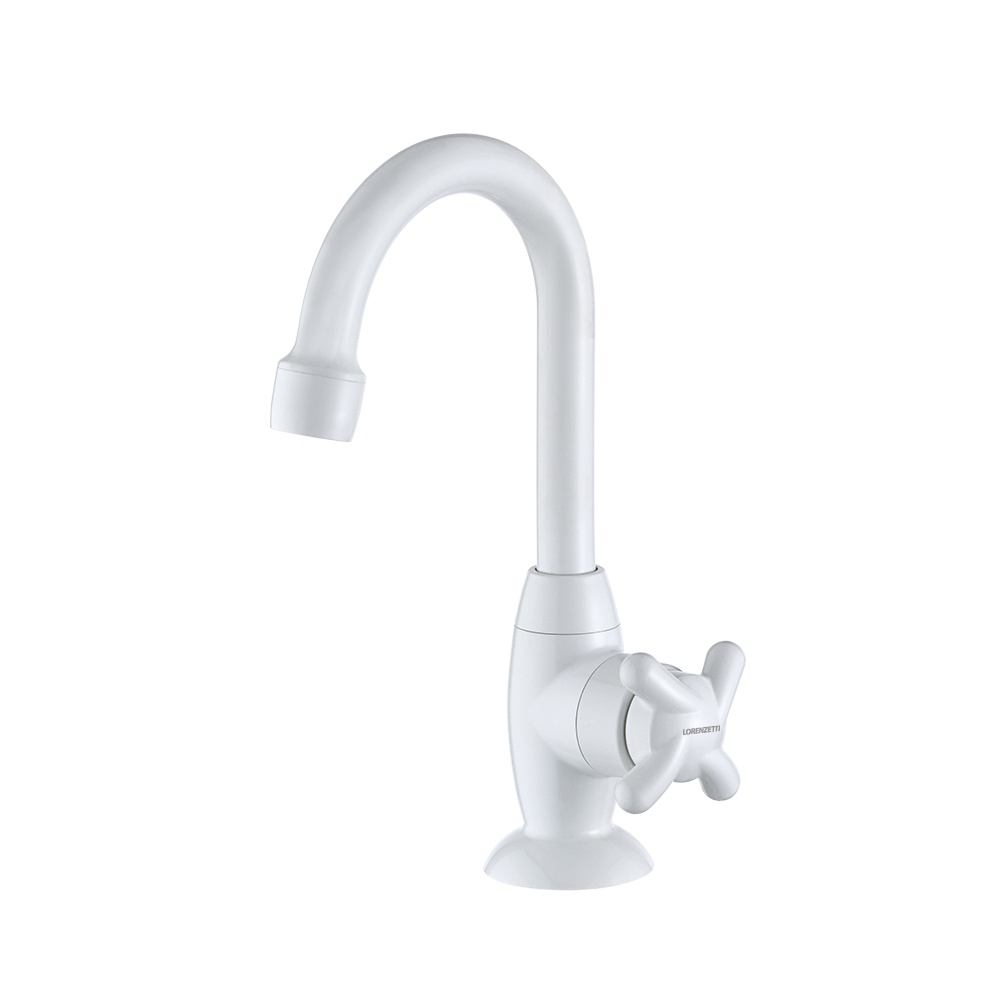 Deck mount Lavatory Faucet - High Spout